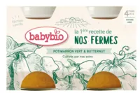 Babybio Pot Pomme De Terre Potimarron Vert à Saint-Gervais-la-Forêt