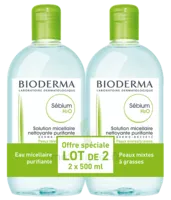 Acheter SEBIUM H2O Solution micellaire sans savon nettoyante peau grasse 2Fl/500ml à Saint-Gervais-la-Forêt