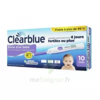 Clearblue Test D'ovulation 2 Hormones B/10 à Saint-Gervais-la-Forêt