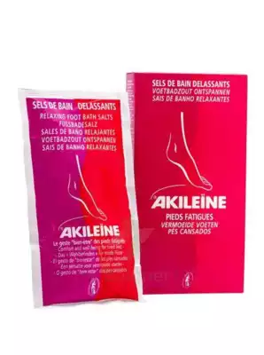 Akileine Soins Rouges Sels De Bain DÉlassant 2sach/150g à Saint-Gervais-la-Forêt