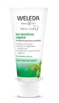 Weleda Soins Bucco-dentaires Gel Dentifrice Végétal 2t/75ml à Saint-Gervais-la-Forêt